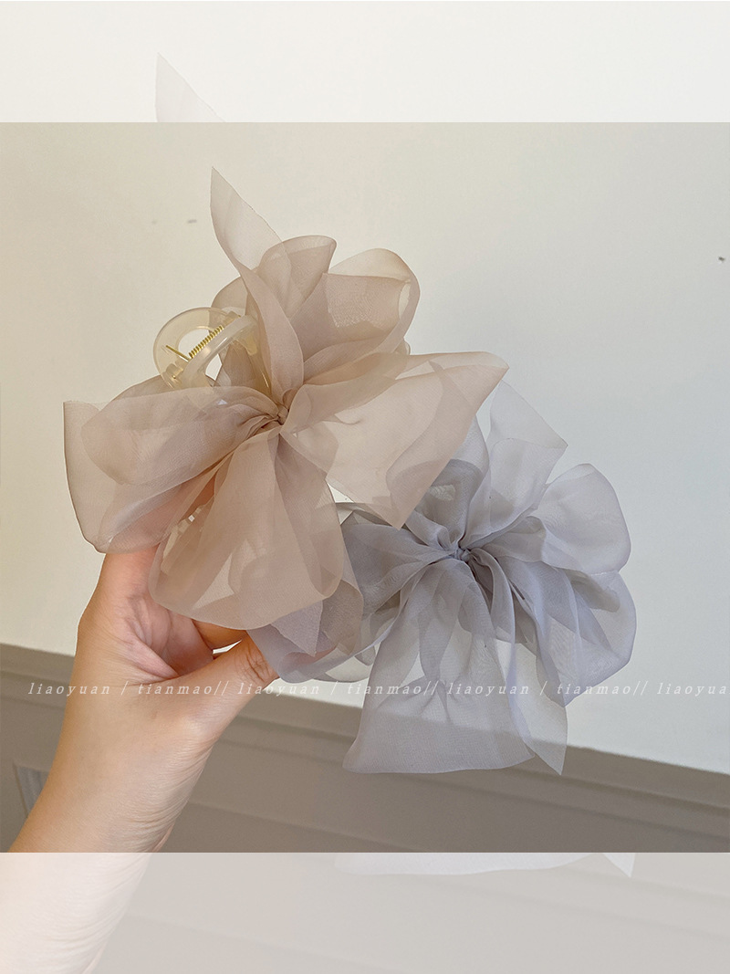 Korea Sweet Big Bow Tulle Hair - Women'S Fashion Korea review and price