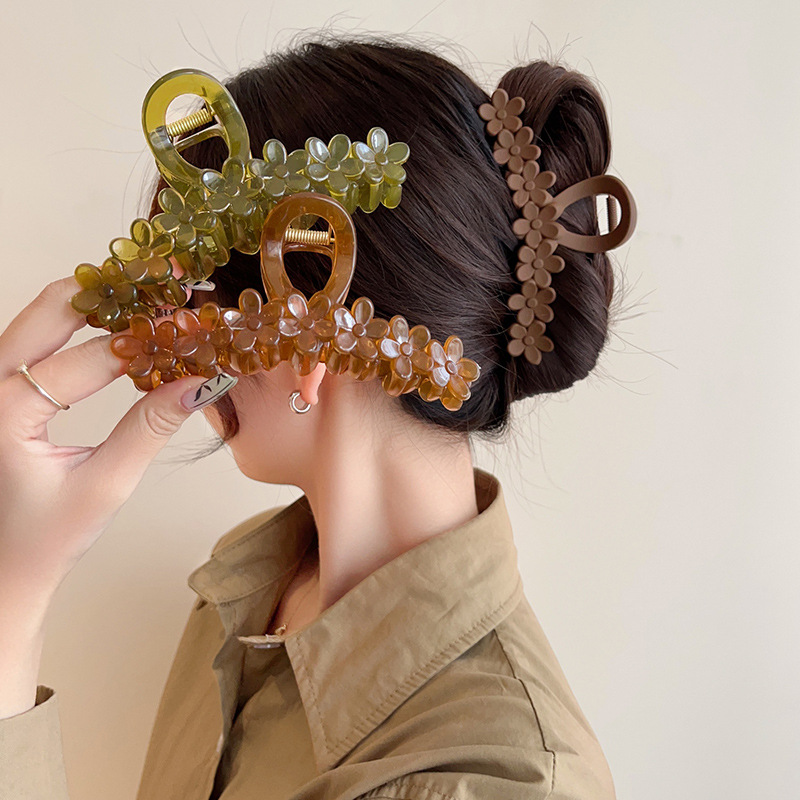 Flower Women Hair Claws Clip L - Women'S Fashion Korea review and price