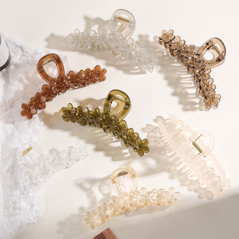 Flower Women Hair Claws Clip L - Women'S Fashion Korea review and price